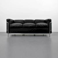 Le Corbusier Sofa, Cassina - Sold for $2,375 on 01-17-2015 (Lot 246).jpg